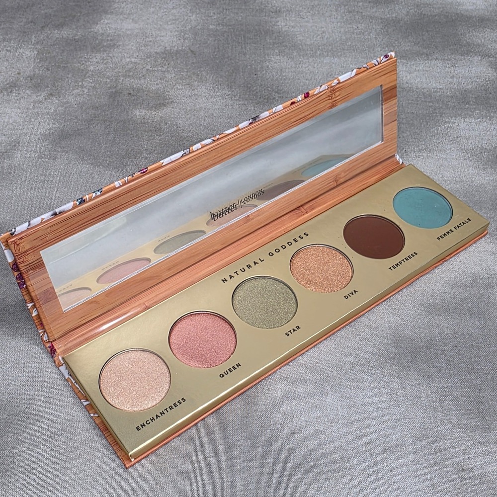 Butter London Natural Goddess Eyeshadow Palette 26oz/7.5g Brand New